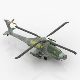 3d武装直升机图纸